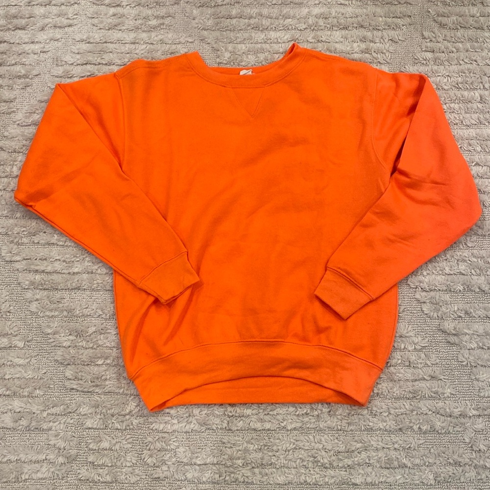 ⭐️BOGO⭐️ Neon Orange Sweater Sz M